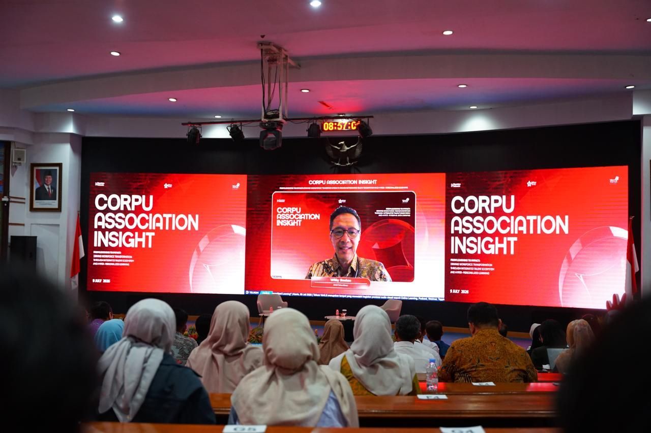 Telkom CorpU Dorong Transformasi Talenta melalui Forum CorpU Association Insight  .