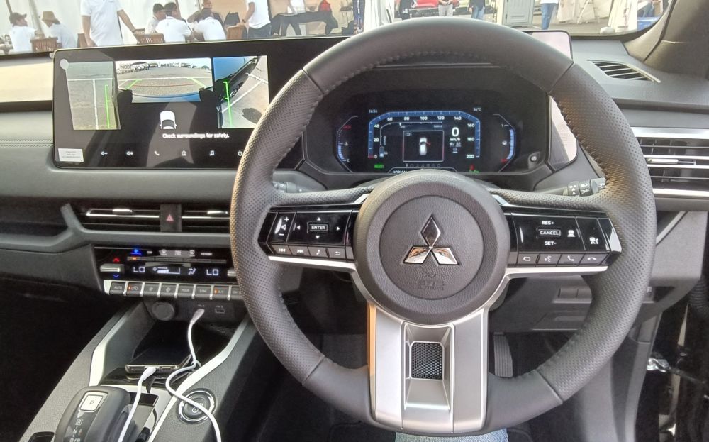 Kabin Mitsubishi New Xforce HEV. (Foto: Adiantoro/NTV)
