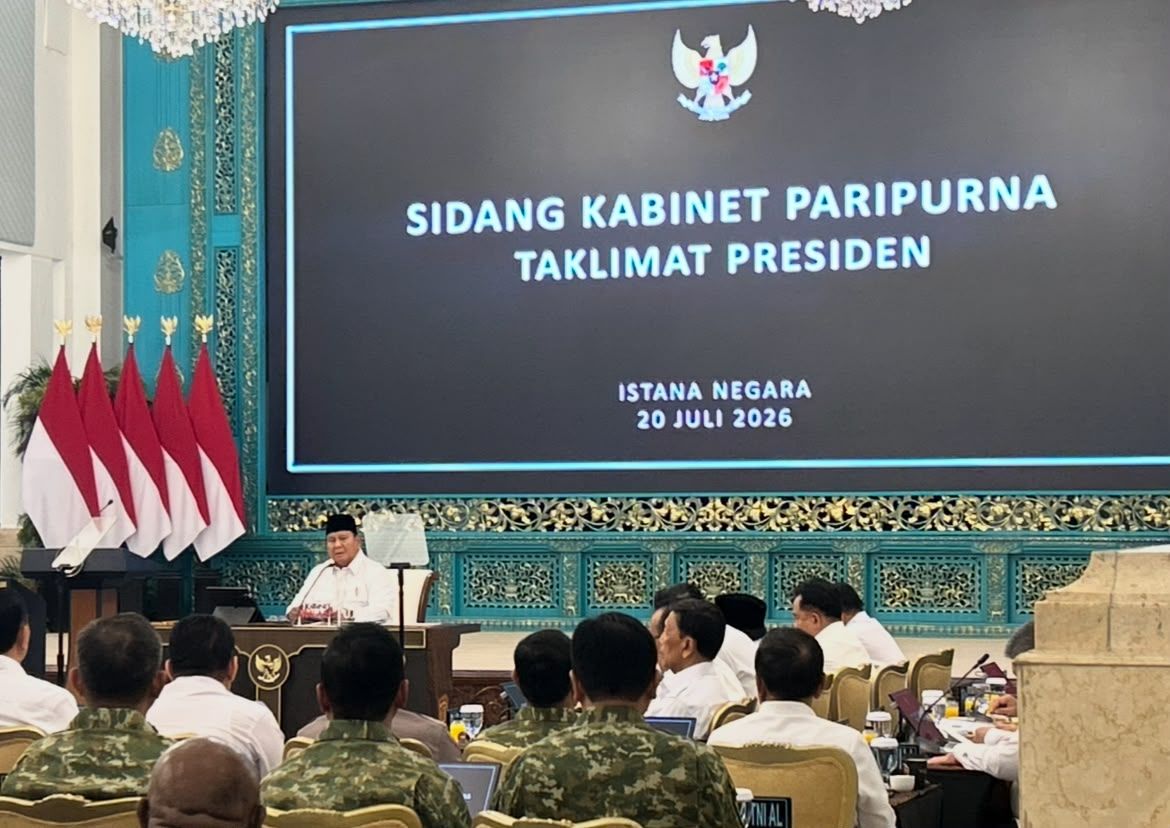 Prabowo Subianto Pimpin Sidang Kabinet Paripurna di Istana Negara <b>(NTVnews)</b>