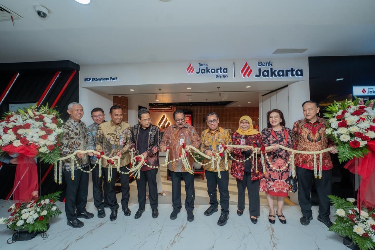 Bank Jakarta Resmikan New Look Branch KCP Kebayoran Park, Hadirkan Wajah Baru yang Lebih Modern.