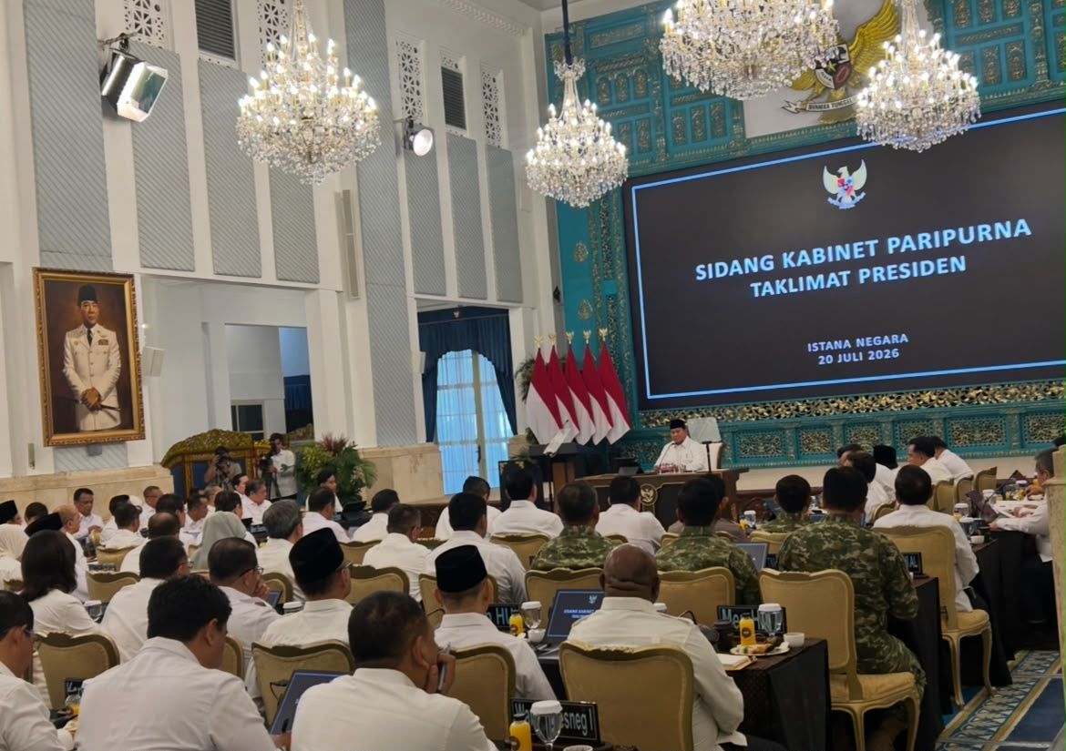 Prabowo Subianto Pimpin Sidang Kabinet Paripurna di Istana Negara <b>(NTVnews)</b>