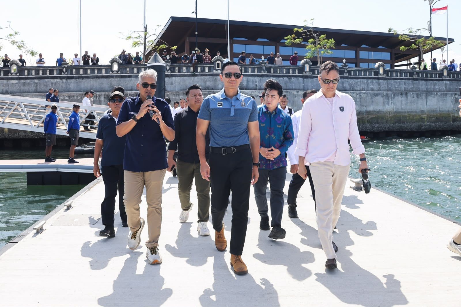 Menko AHY Tinjau Bali Maritime Tourism Hub. <b>(Istimewa)</b>