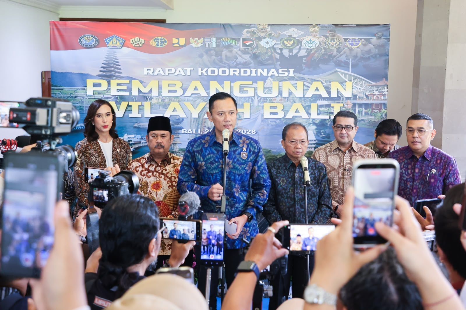Rapat Koordinasi Pengembangan Wilayah Bali di Gedung Wiswa Sabha, Kantor Gubernur Bali, Denpasar, Senin, 20 Juli 2026 <b>(Istimewa)</b>