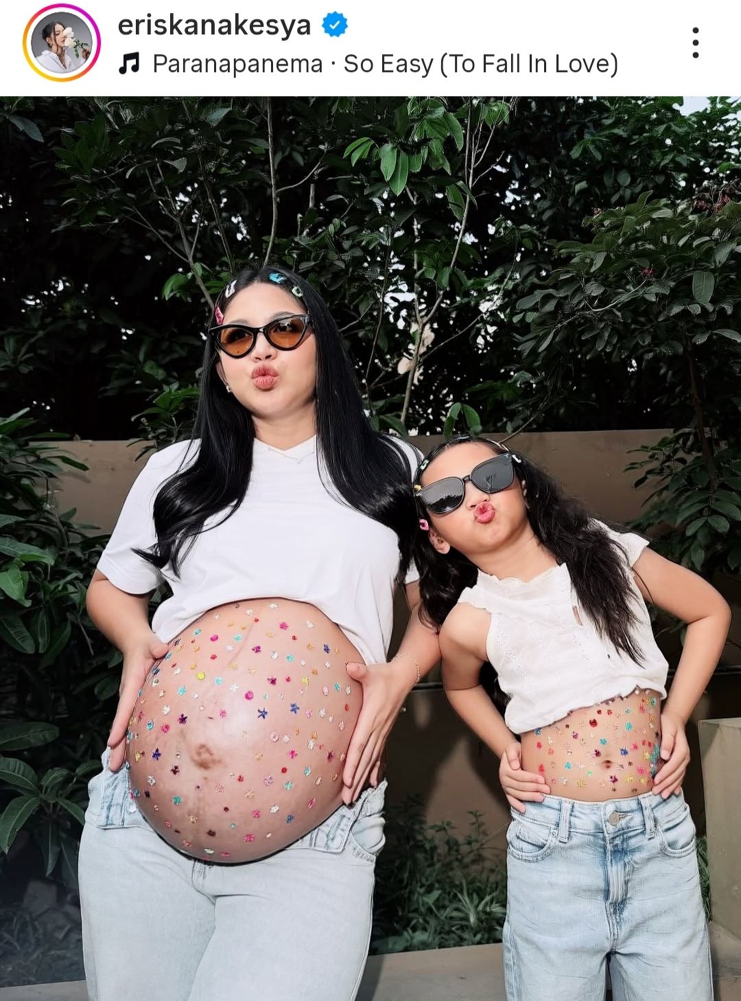 Eriska Nakesya pamer foto maternity kehamilan anak kedua  <b>(Instagram )</b>