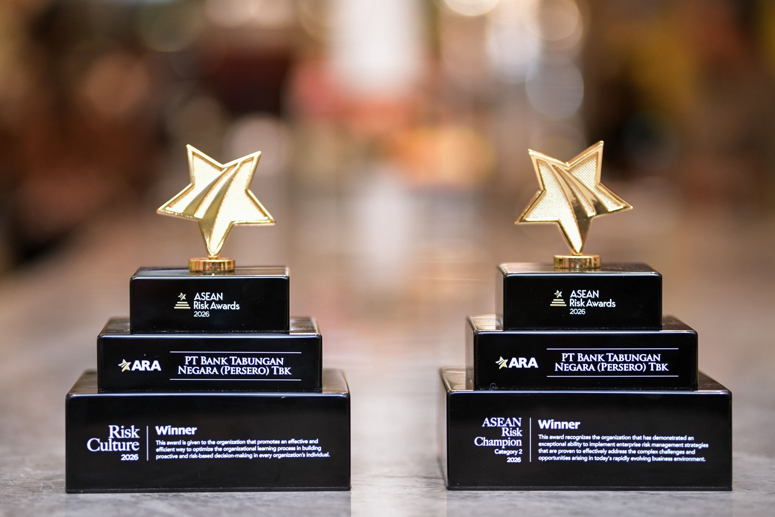 BTN Raih Dua Penghargaan ASEAN Risk Awards 2026, Bukti Transformasi Manajemen Risiko Berstandar Internasional Perkuat Pertumbuhan Berkelanjutan.