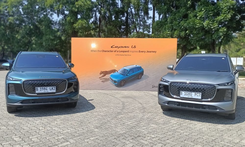 Lepas L8 PHEV hadir sebagai SUV premium berkapasitas lima penumpang yang mengusung konsep desain "Drive Your Elegance". (Foto: Adiantoro/NTV)  