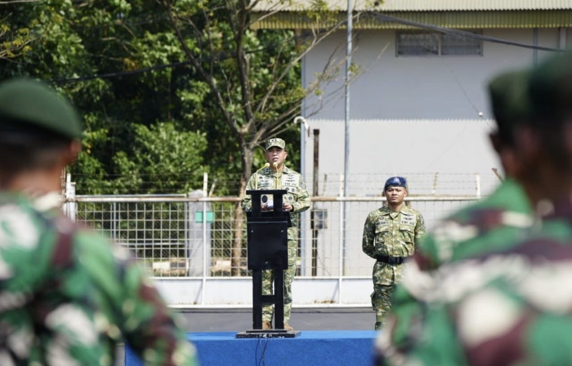 Waasops Panglima TNI Pimpin Apel Gelar Satgas Penanggulangan Karhutla Tahun 2026 <b>(PUSPEN TNI)</b>