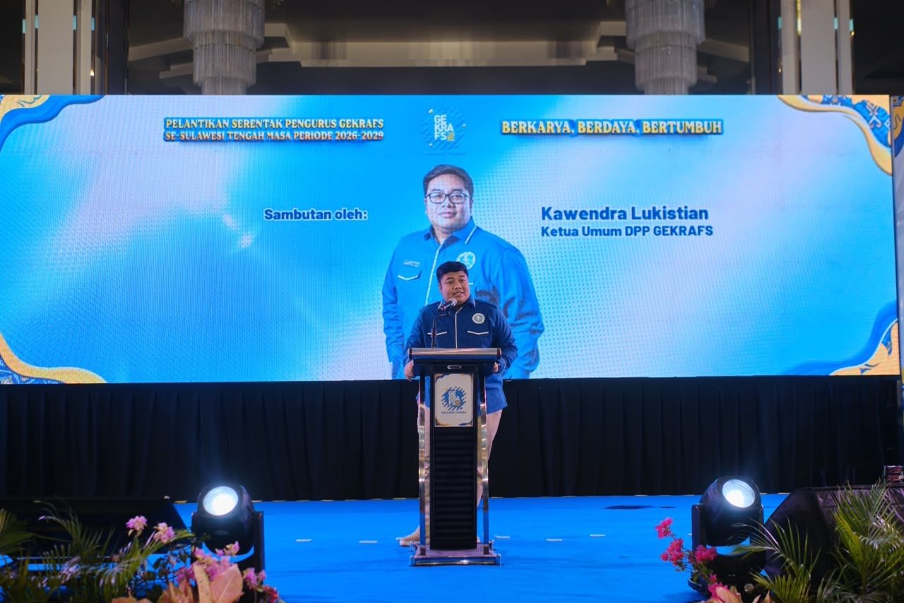 Ketua Umum Gekrafs Kawendra Lukistian <b>(Gekrafs)</b>