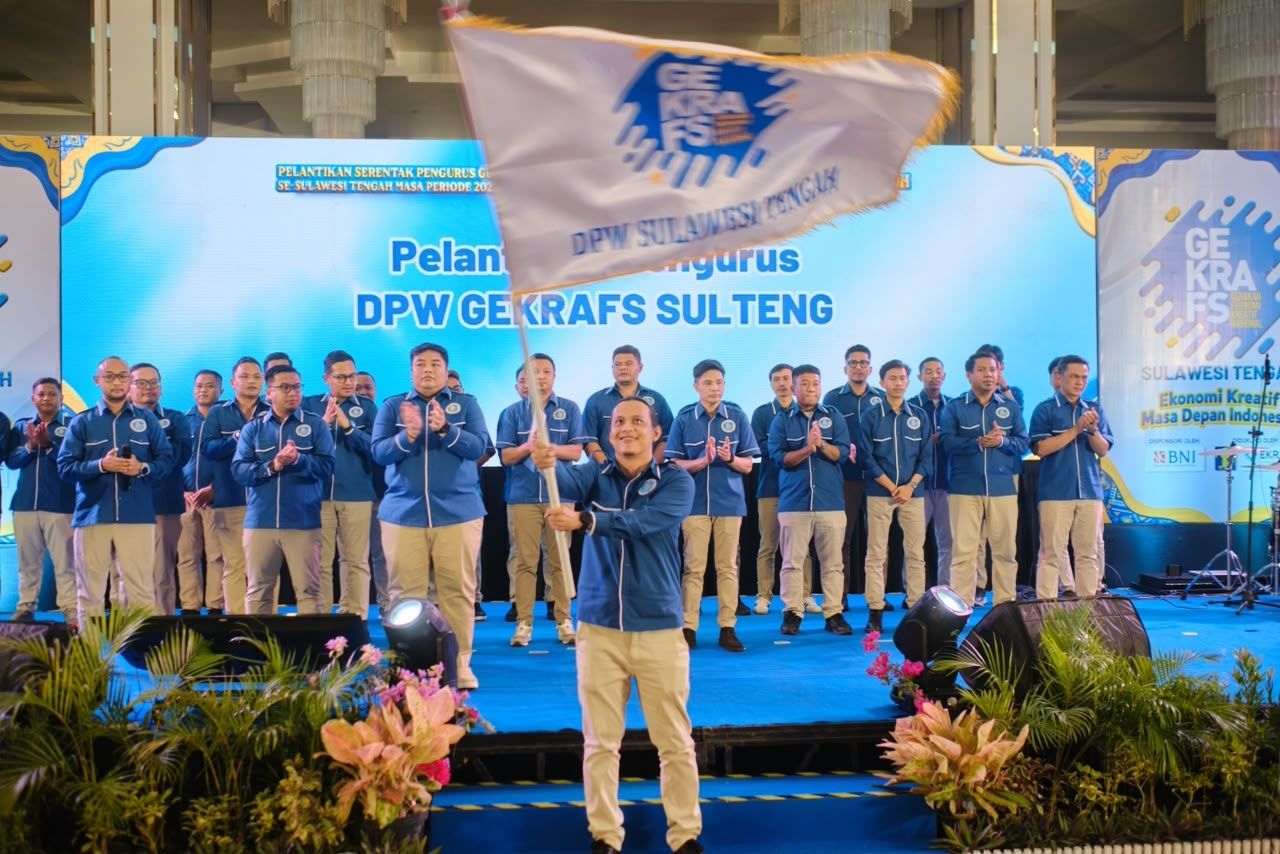 Gekrafs Resmi Lengkapi Kepengurusan di Seluruh Sulawesi Tengah, Hasan Abdul Kadir Pimpin DPW 2026-2029 <b>(Gekrafs)</b>