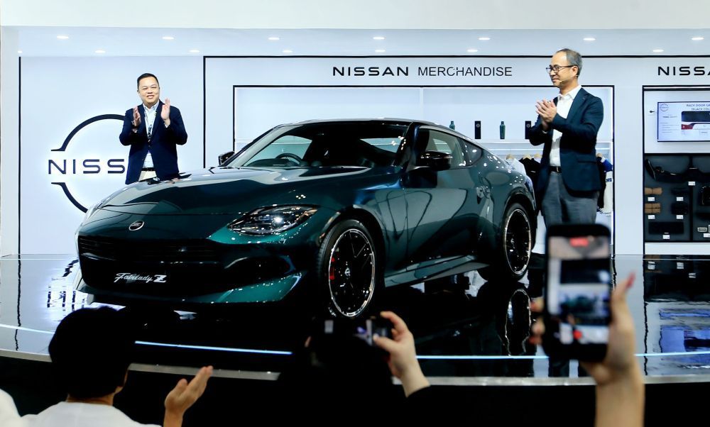 Nissan menghadirkan Nissan Fairlady Z untuk pertama kalinya di Tanah Air dalam ajang GIIAS 2026 di ICE BSD City, Kabupaten Tangerang, Banten. (Foto: Dok/Istimewa/Nissan Indonesia) 