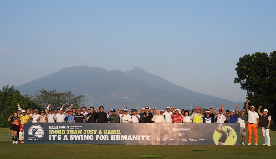 Peserta Sinar Mas Land Satu Golf for Charity 2026 pada 26 Juli 2026 di Rancamaya Golf &amp; Country Club, Bogor. Turnamen tahun ini berhasil menarik antusiasme peserta dengan diikuti oleh 144 pegolf dari berbagai kalangan, mulai dari perwakilan pemerintahan daerah, media, BUMN, pelaku usaha, mitra bisnis, hingga masyarakat umum.