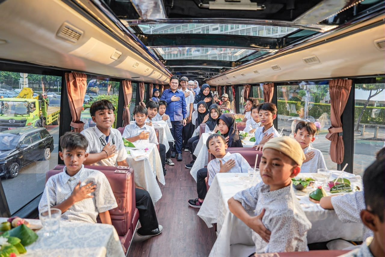 Rayakan Hari Anak Nasional 2026, Transjakarta Berbagi Kebahagiaan Bersama Anak Yatim, Menikmati Open Dining of Jakarta