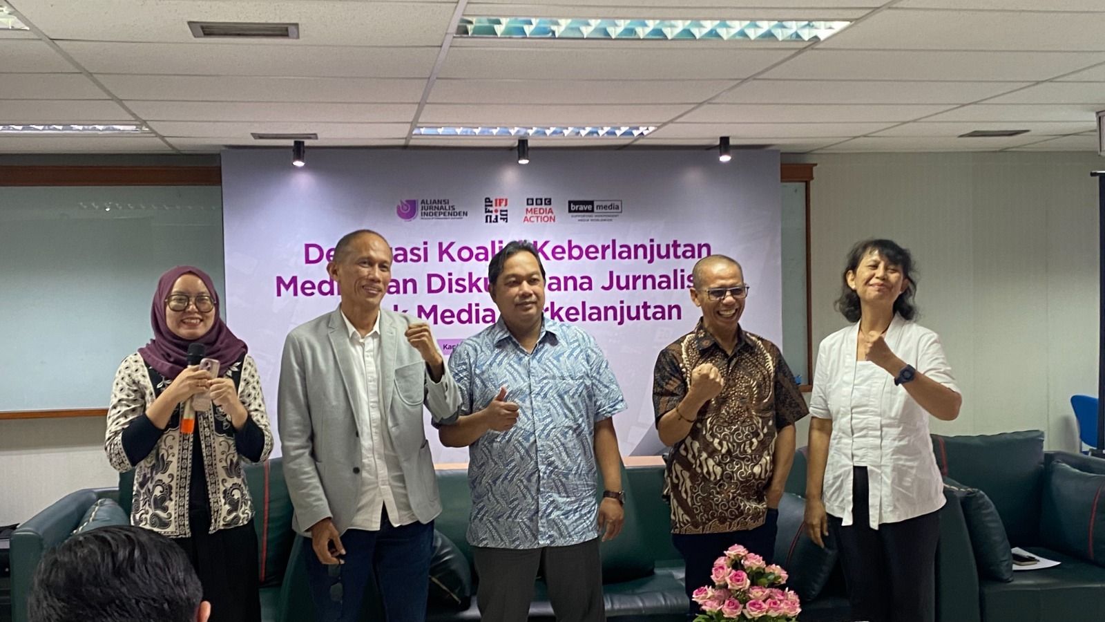 Koalisi Keberlanjutan Media Resmi Dibentuk, Satukan Insan Pers, Pemerintah, Kampus, hingga Organisasi Sipil <b>(Istimewa)</b>