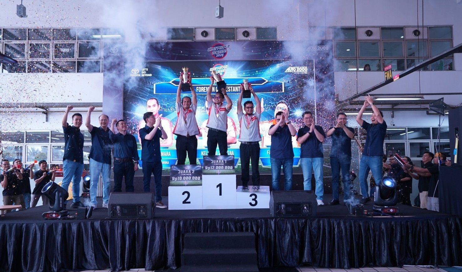Para peserta Kontes Mekanik Best People Contest 2026 harus melewati serangkaian ujian berupa tes teori, praktik, dan role play sebelum akhirnya dinobatkan sebagai pemenang di masing-masing kategori. (Foto: Dok/Istimewa/Auto2000)