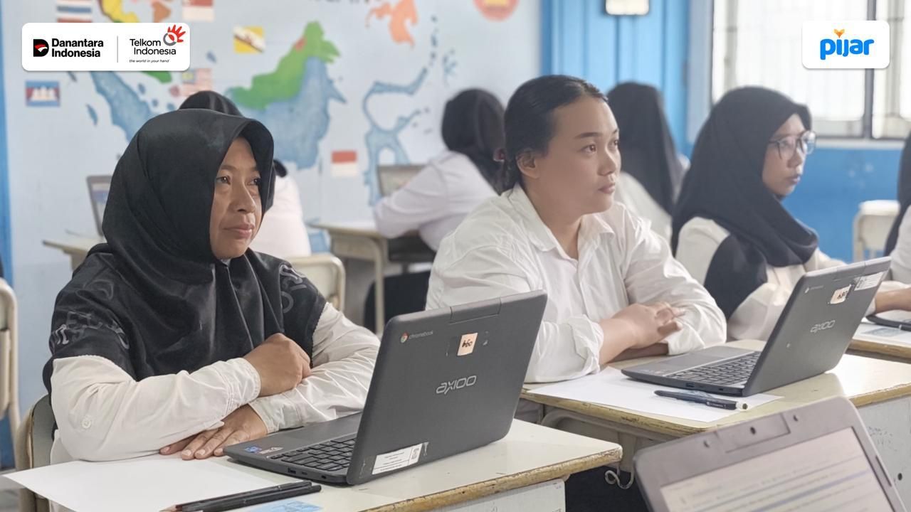 PT Telkom Indonesia (Persero) Tbk (Telkom) terus memperkuat transformasi digital pendidikan nasional melalui PIJAR, platform digital pendidikan yang dikembangkan untuk mendukung berbagai kebutuhan ekosistem pendidikan. <b>(Telkom)</b>