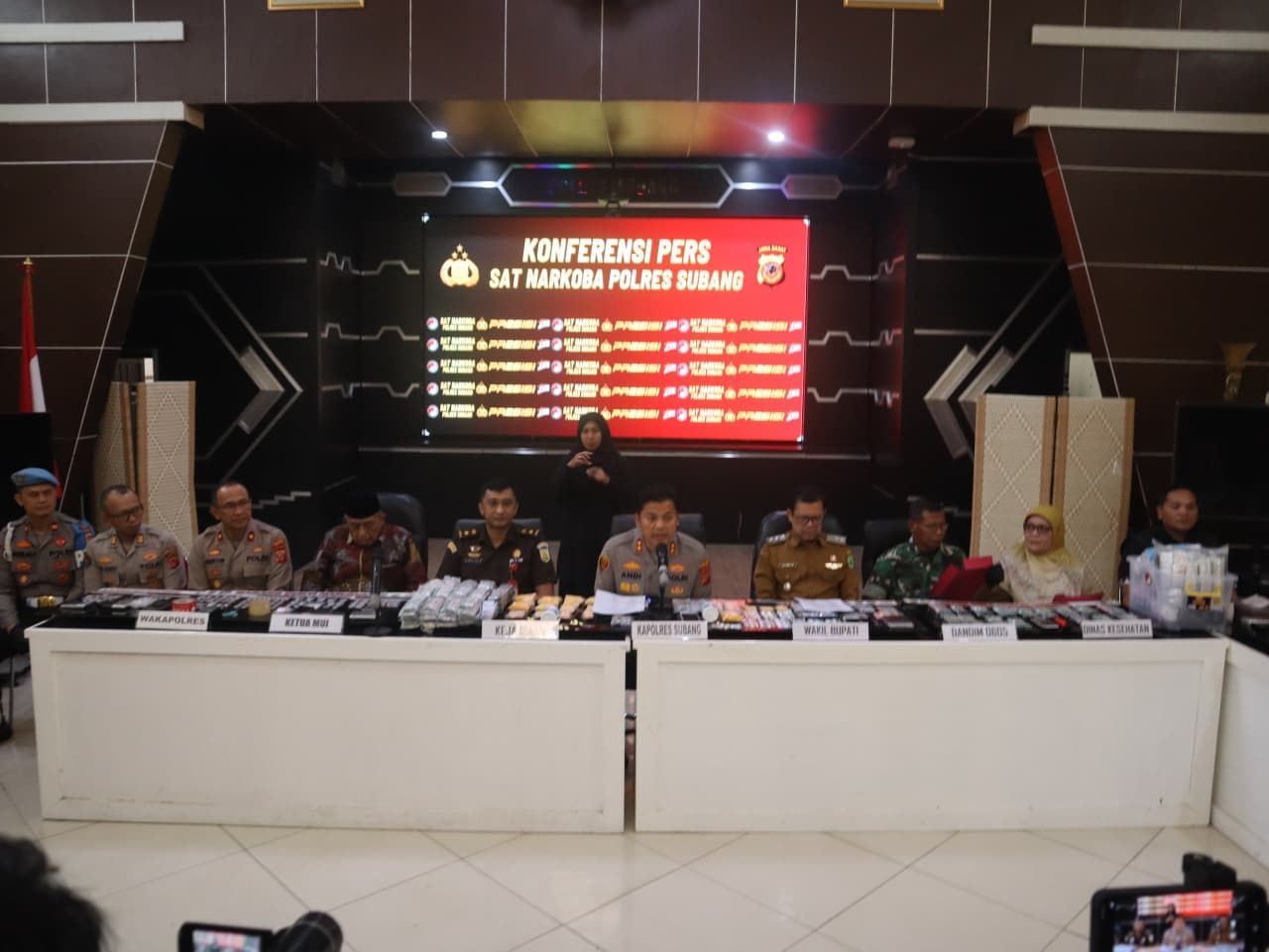 Polres Subang Ungkap Kasus Narkotika, Psikotropika, dan Peredaran Obat-Obatan Tanpa Izin Periode pertengahan Juli 2026.