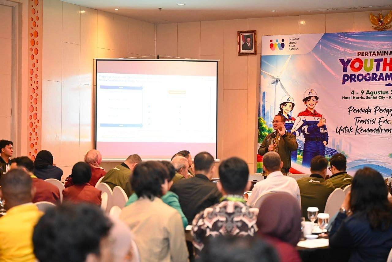 rangkaian kegiatan Pertamina Youth Program 2026 yang diselenggarakan untuk meningkatkan literasi energi di kalangan mahasiswa. <b>(pertamina)</b>