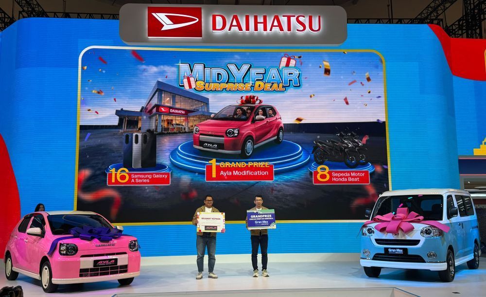 Perwakilan Manajemen Daihatsu dalam undian pemenang Mid Year Surprise Deal 2026. (Foto: Dok/Istimewa)