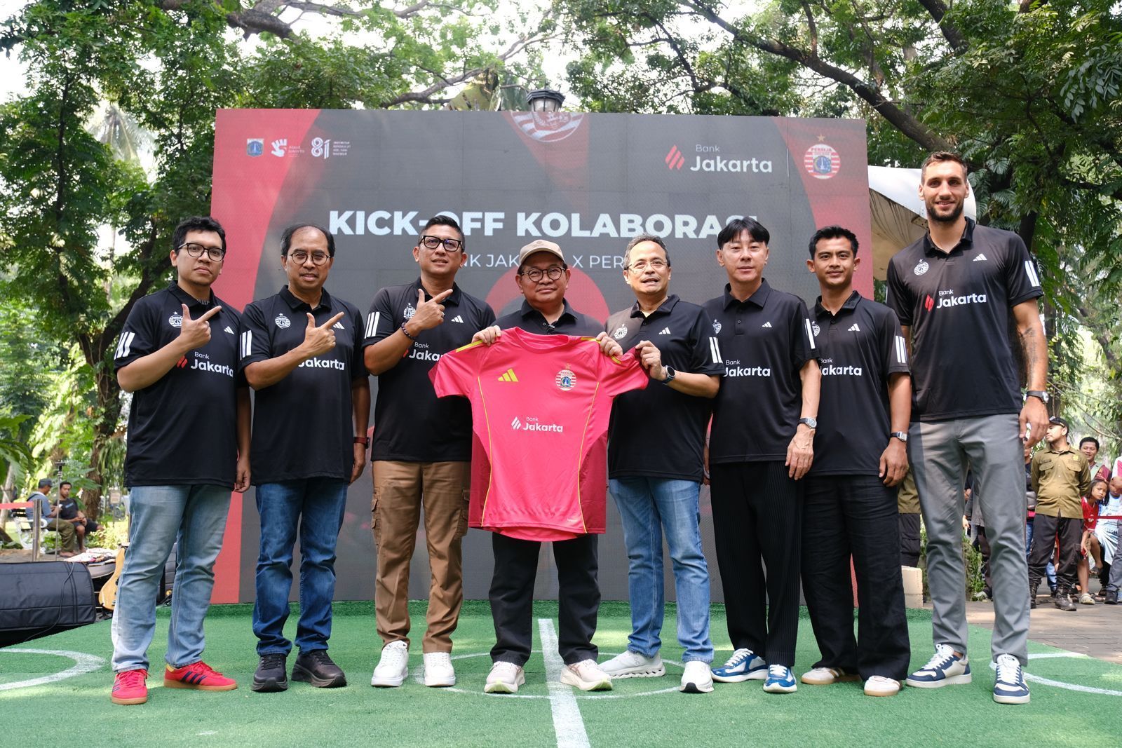 Bank Jakarta x Persija Collaboration Kick -Off di Taman Suropati, Menteng, Jakarta Pusat, Minggu, 9 Agustus 2026 <b>(Bank Jakarta)</b>