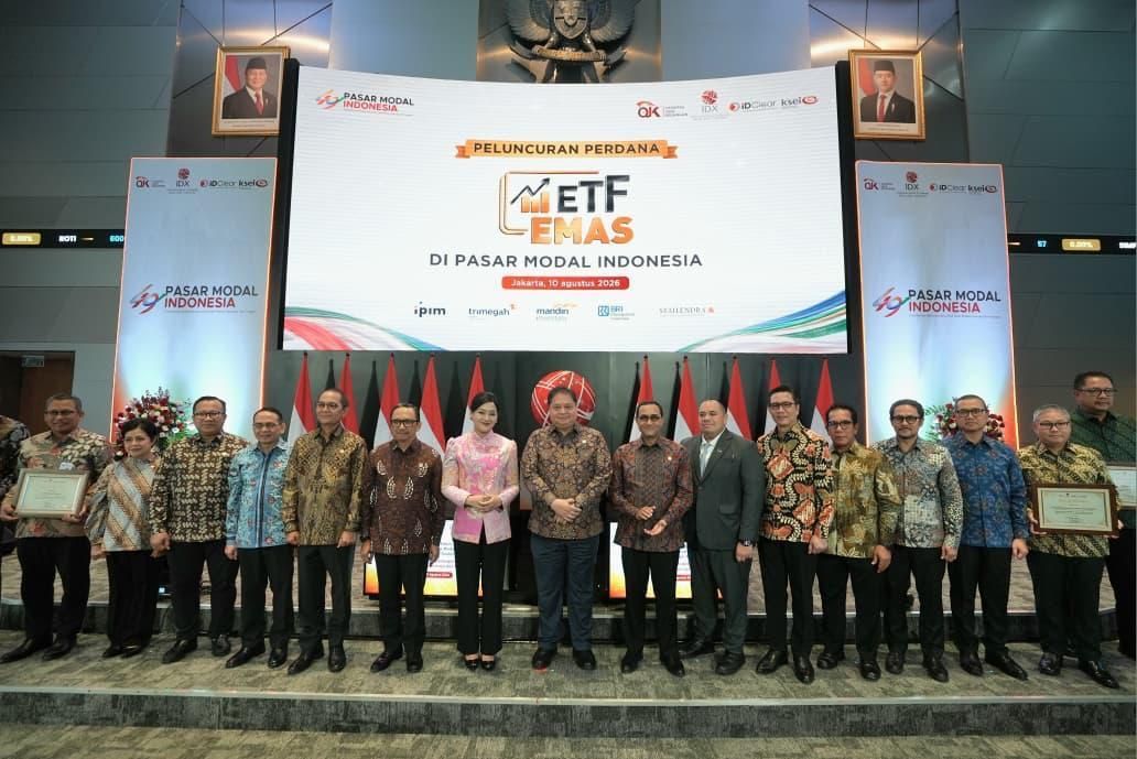 ETF Emas Resmi Meluncur di BEI, Pegadaian Jadi Satu-satunya Bullion Bank Underlying Provider ETF Emas Di Indonesia