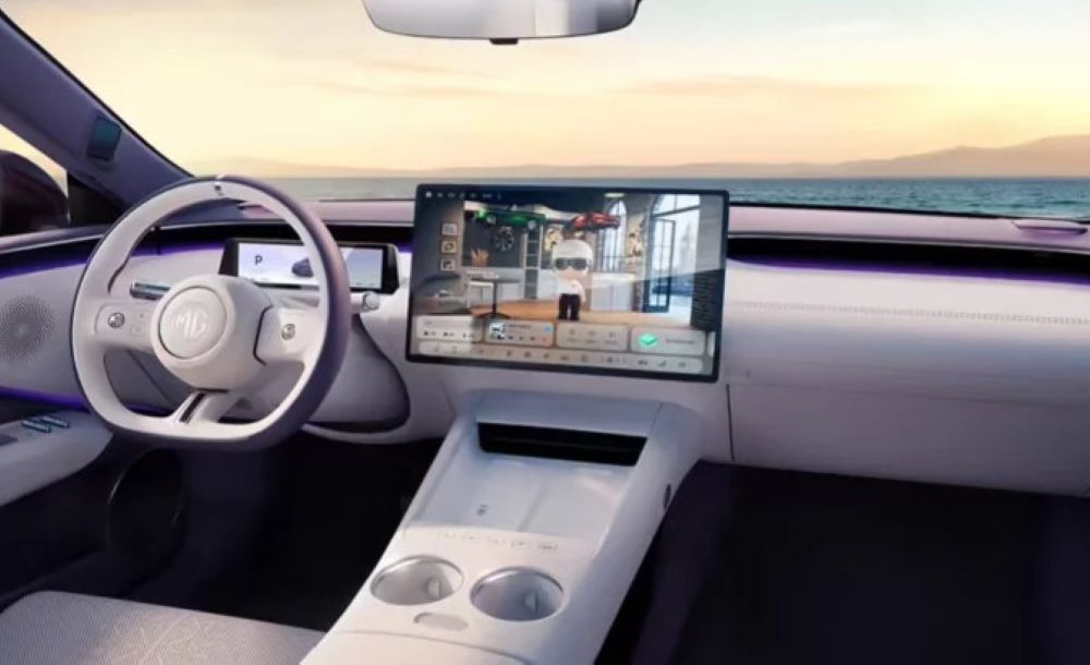 Interior MG 07 Hybrid Coupe. (Foto: SAIC via CarNewsChina) 