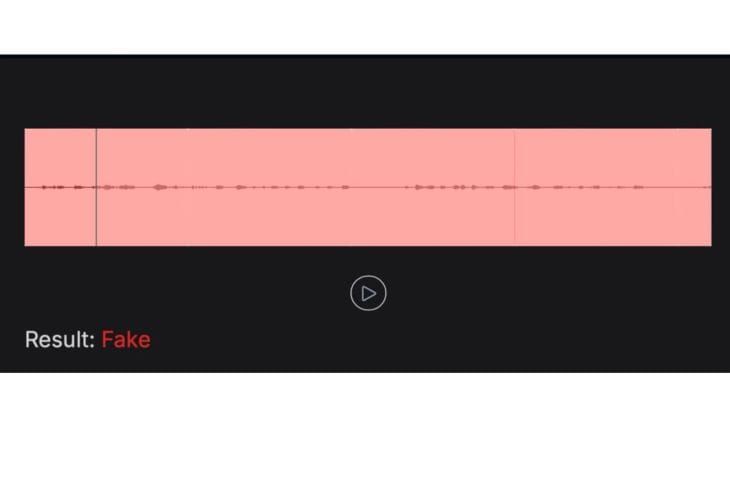 Hasil pemeriksaan menggunakan AI Detector. <b>(Antara)</b>