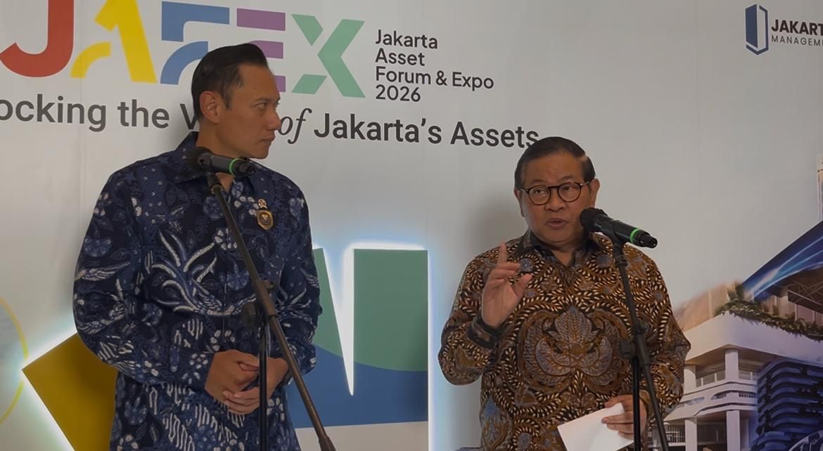 AHY dan Pramono Anung <b>(NTVNews.id/Adiansyah)</b>