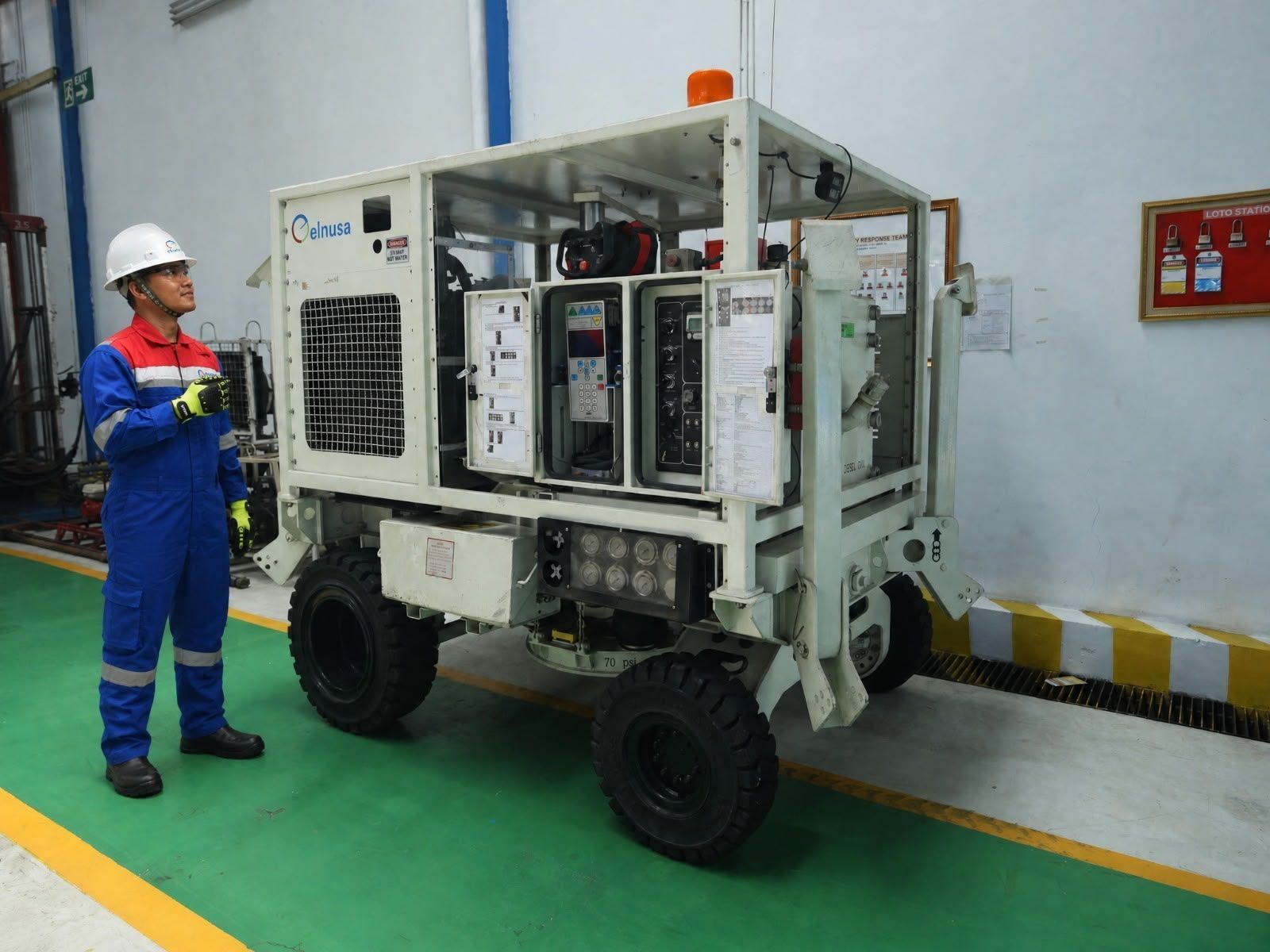 Mini Vibroseis menjadi bagian dari kapabilitas teknologi Elnusa dalam mendukung survei geoscience.