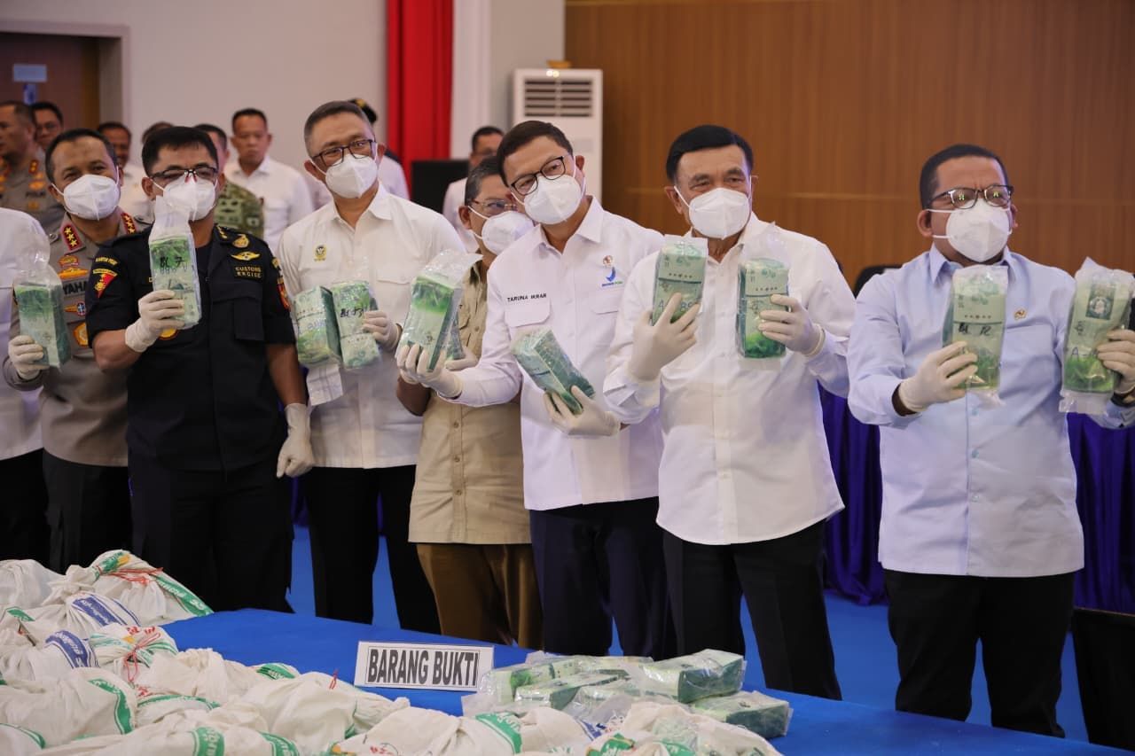 Hadiri Pemusnahan 1,3 Ton Ketamin di Batam, Taruna Ikrar Tegaskan BPOM Tak Akan Beri Ruang bagi Racun Generasi Bangsa