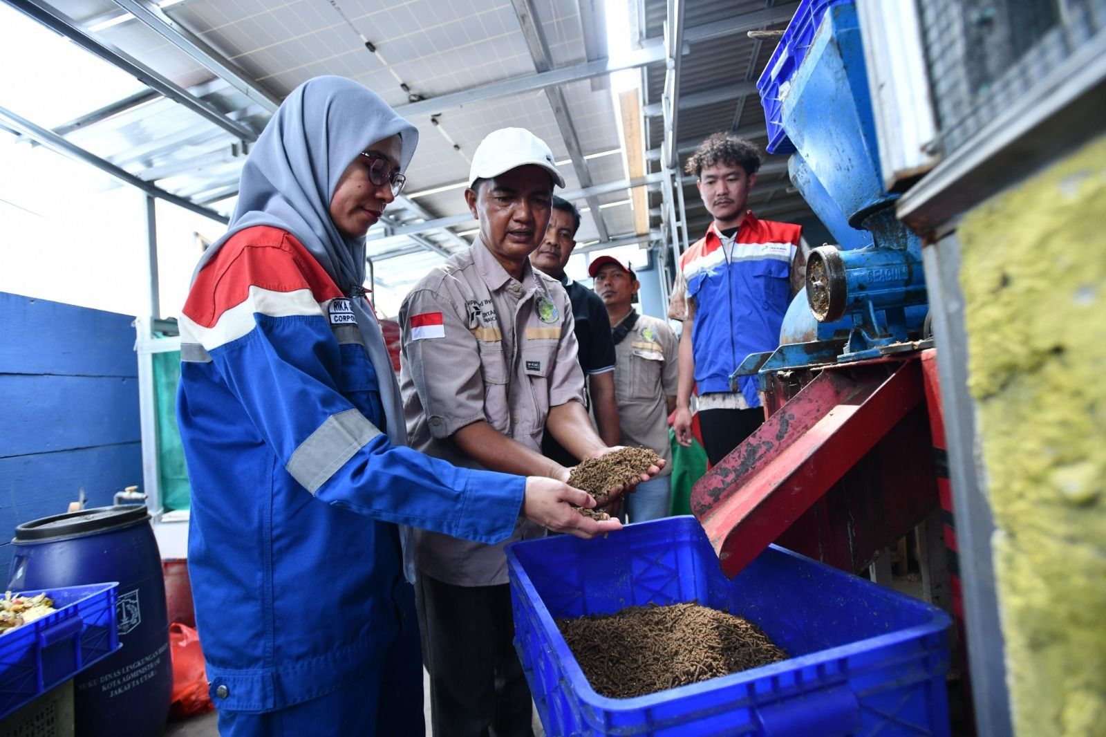Kampung binaan Pertamina Lubricants dorong ekonomi sirkuler. (Foto: Dok/Istimewa)