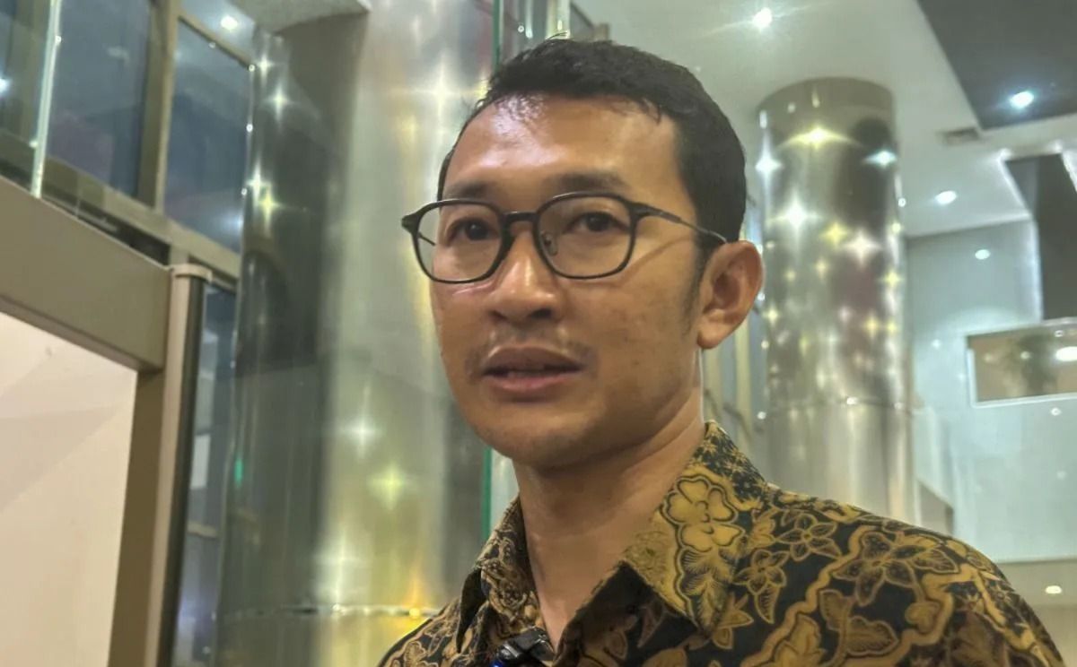 Juru Bicara Komisi Pemberantasan Korupsi Budi Prasetyo memberikan keterangan di Gedung Merah Putih KPK, Jakarta, Selasa, 7 Juli 2026. <b>(Antara)</b>