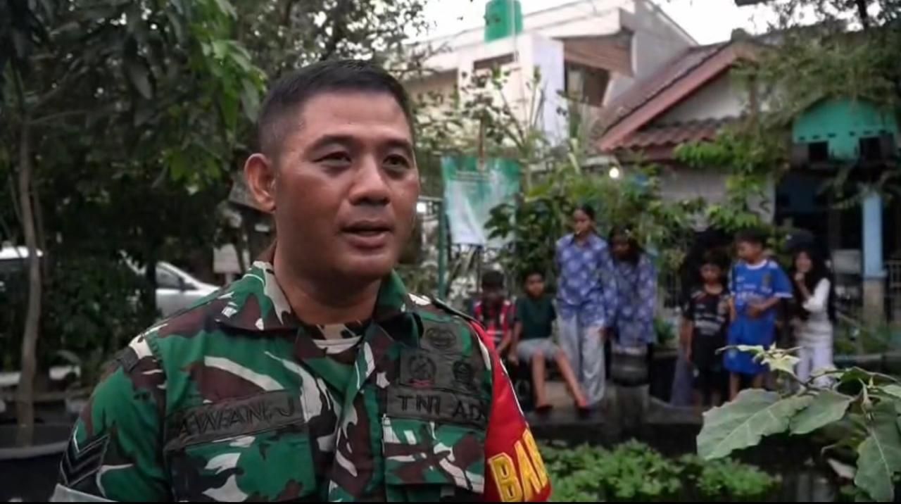 Sertu TNI Awan Juliansyah. 