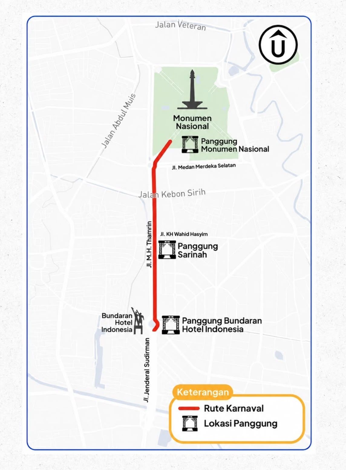 Pemerintah telah menyiapkan berbagai pertunjukan untuk memeriahkan Hari Ulang Tahun (HUT) ke-81 Kemerdekaan RI yang akan digelar di sejumlah lokasi di Jakarta pada 17 Agustus 2026 <b>(Istimewa)</b>