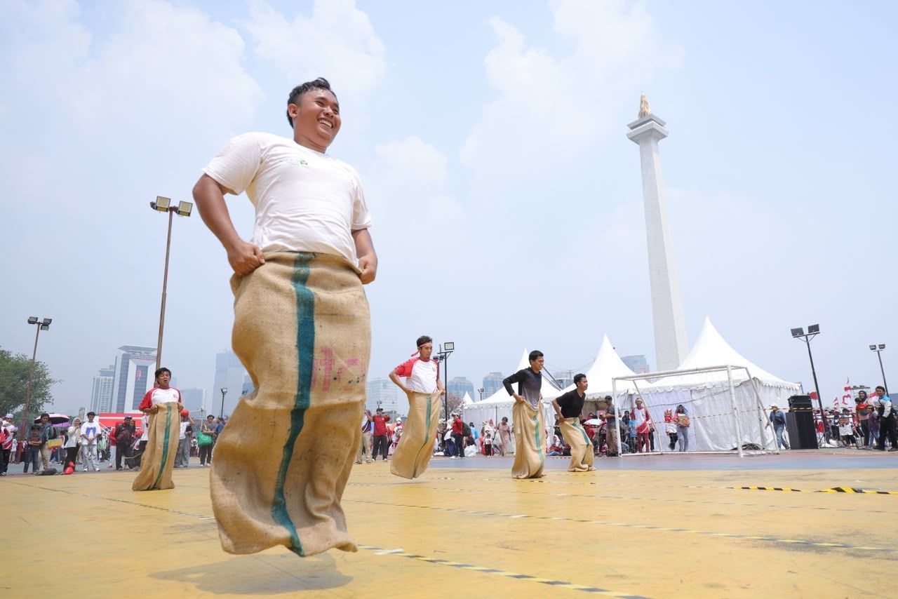 Kumpul Bersama Rakyat, Menteri UMKM Ajak Perkuat Solidaritas dan Satukan Semangat Kemerdekaan.