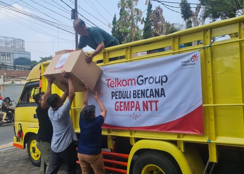 Konektivitas Digital Kembali Normal 100%, TelkomGroup Tuntaskan Perbaikan Infrastruktur Pascagempa NTT.