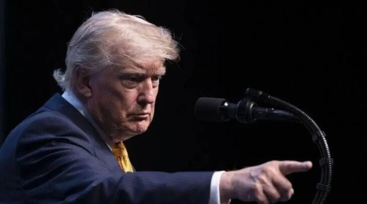 Presiden AS Donald Trump menggelar konferensi pers di Kompleks Kepresidenan sebagai bagian dari KTT NATO ke-36 para Kepala Negara dan Pemerintahan di Ankara, Turkiye, pada 8 Juli 2026 <b>(Antara)</b>