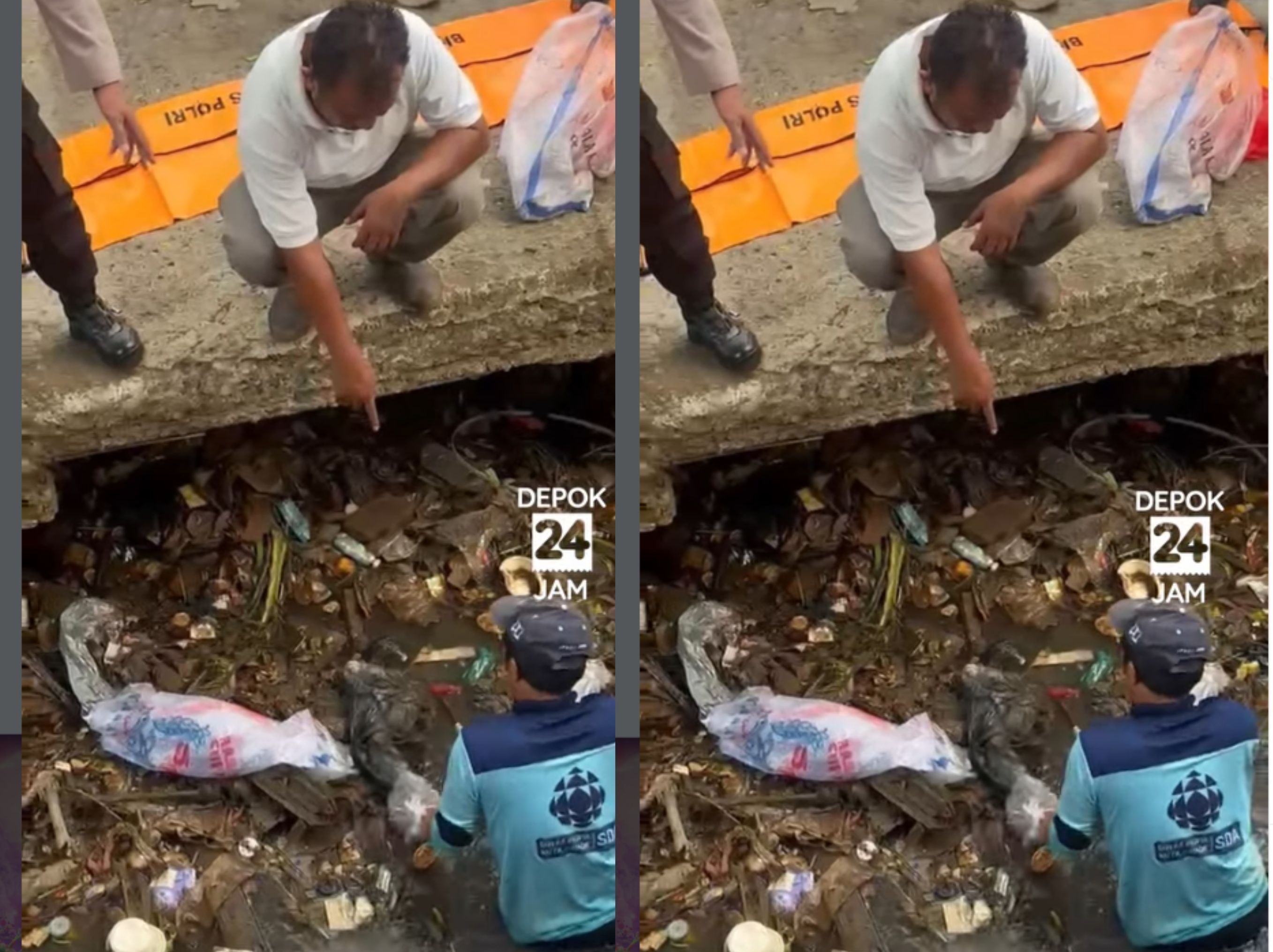 penemuan kaki di Depok <b>(depok 24 jam)</b>