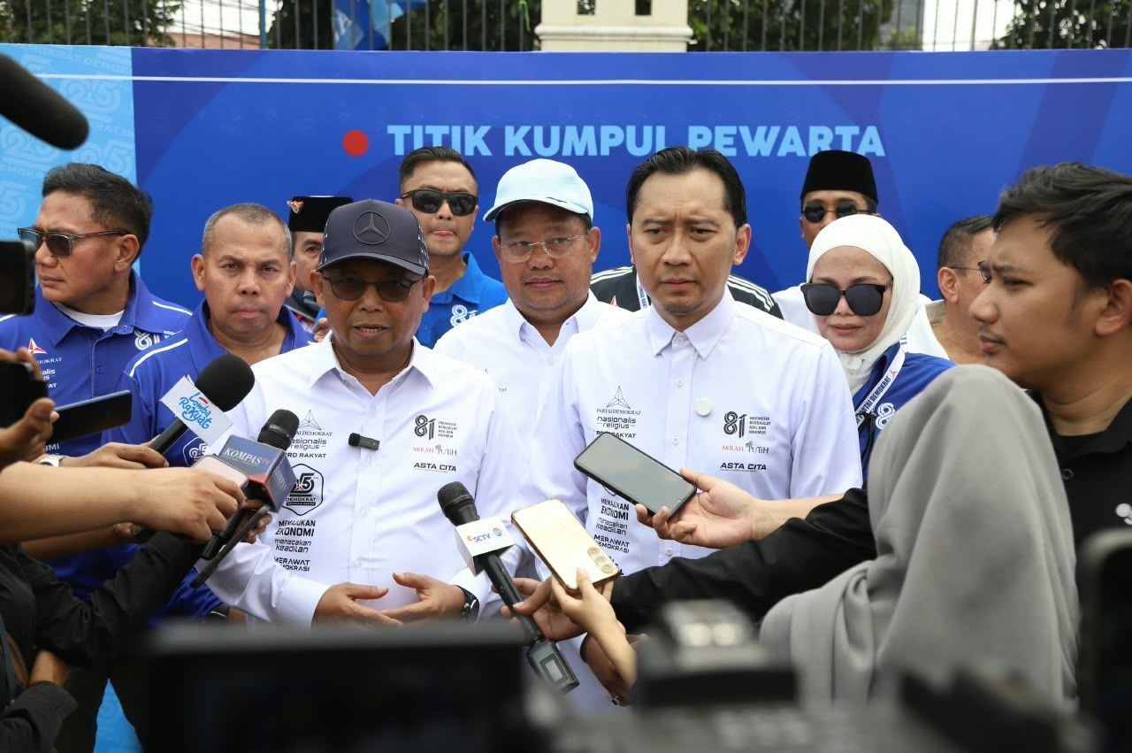 Partai Demokrat gelar Lomba Rakyat. 