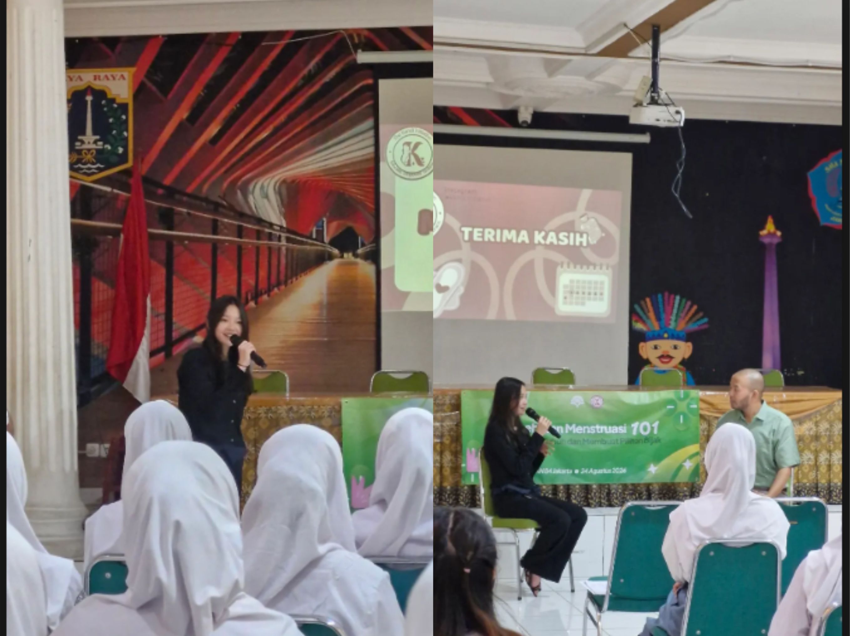 Kandi Initiative Ajak Siswi SMAN 84 Jakarta Kenali Tubuh dan Pahami Kesehatan Menstruasi <b>(DOK)</b>