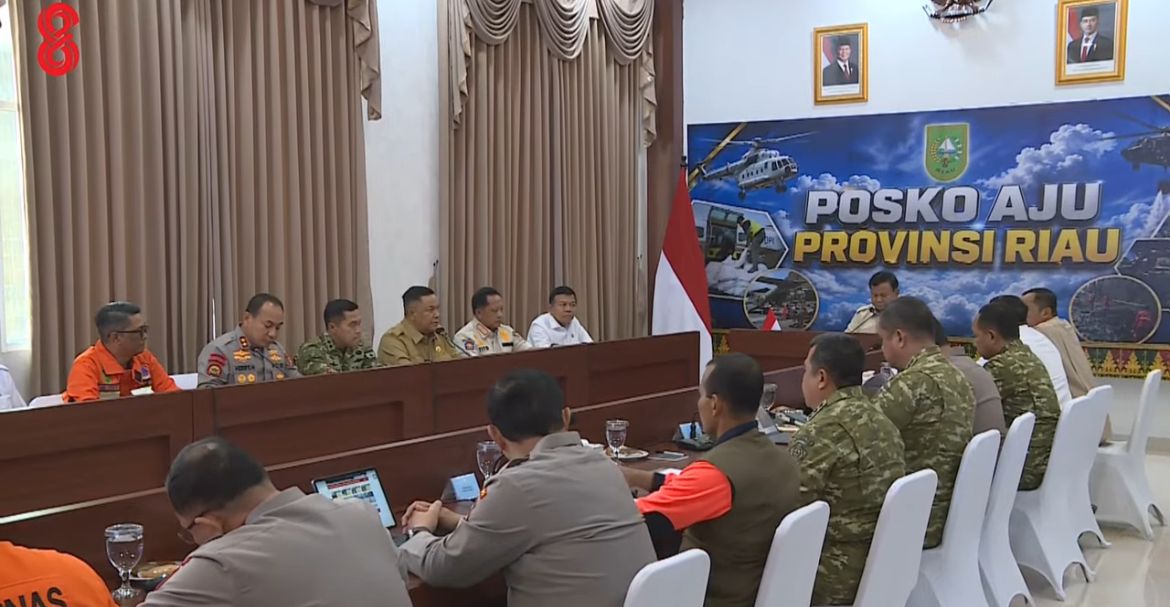 Prabowo Subianto rapat koordinasi Kebakaran Hutan (Karhutla) <b>(Istimewa)</b>