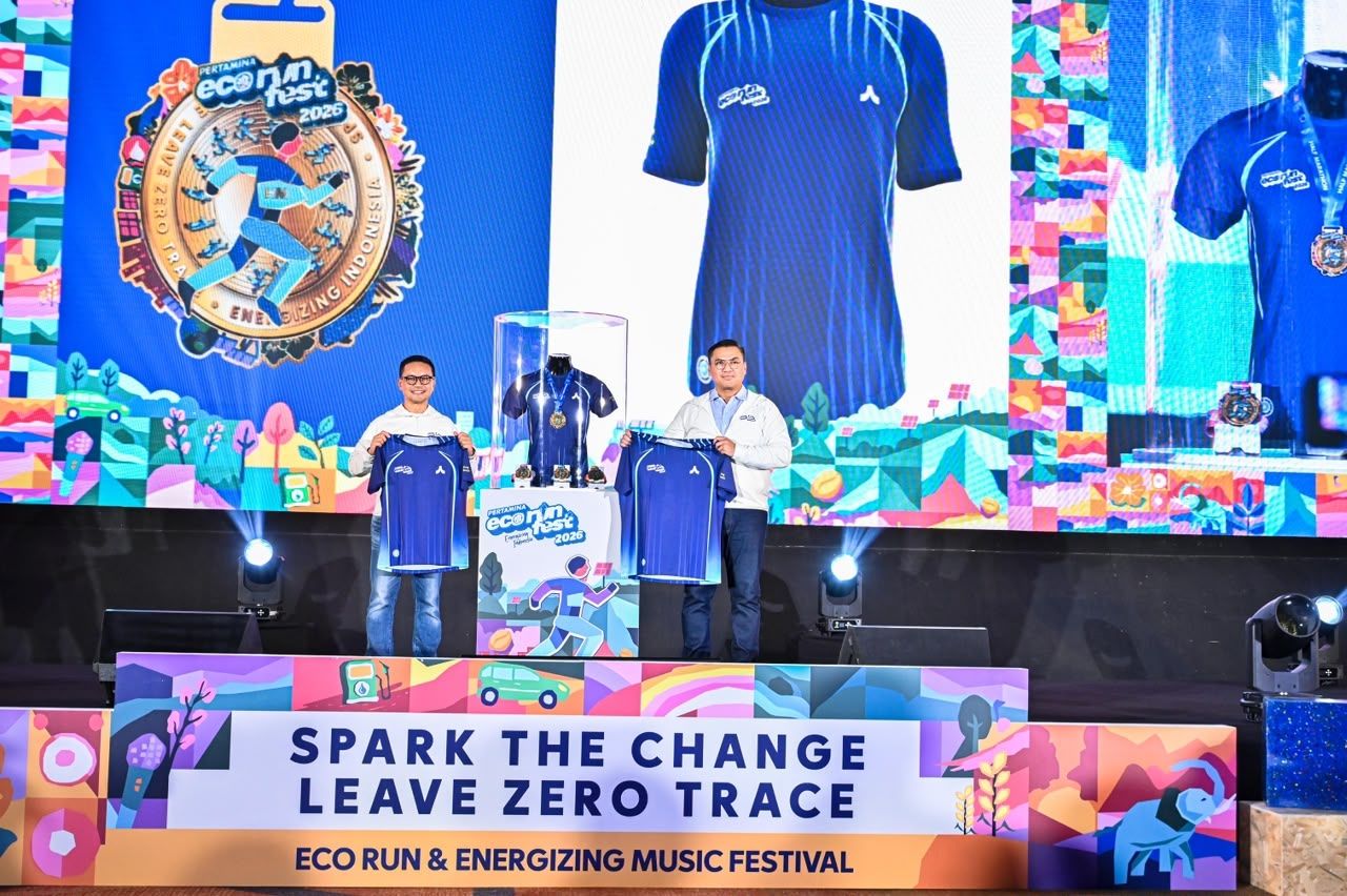 Dari Limbah Plastik dan Tekstil, Ini Eco Jersey Pertamina Eco RunFest 2026.