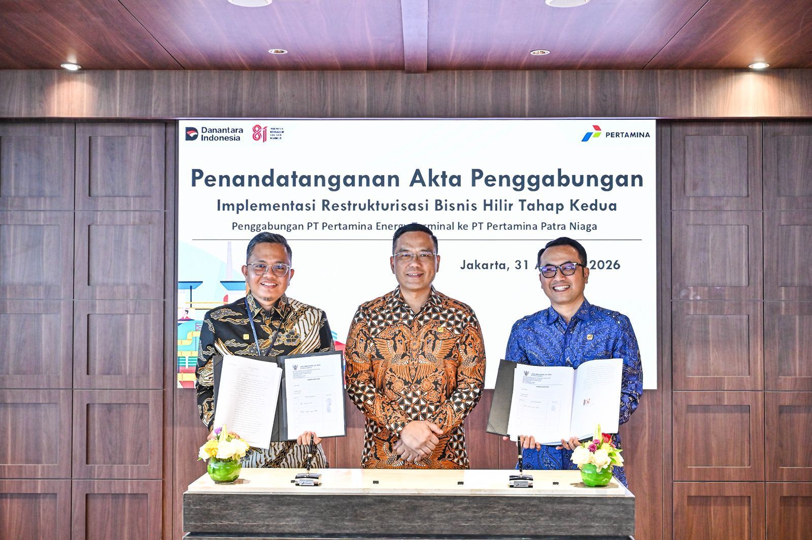 Perkuat Transformasi, Pertamina Selesaikan Restrukturisasi Bisnis Hilir Tahap Kedua <b>(pertamina)</b>
