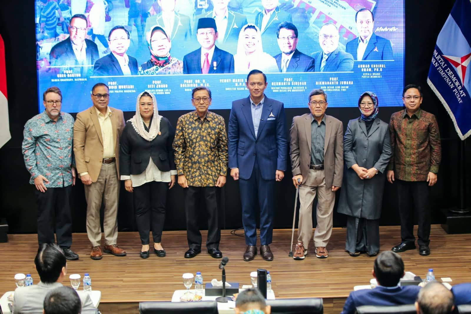 Sarasehan 25 Tahun Partai Demokrat, AHY: Posisi Boleh Berubah, Komitmen Demokrasi Harus Terjaga.