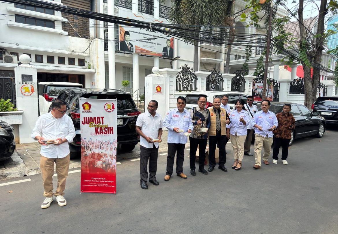 Gerakan Kristiani Indonesia Raya (GEKIRA) Pimpinan Pusat Partai Gerindra kembali mengadakan kegiatan Ibadah Bulanan GEKIRA yang dirangkaikan dengan agenda Jumat Berbagi Kasih pada Jumat, 4 September 2026. <b>(Istimewa)</b>