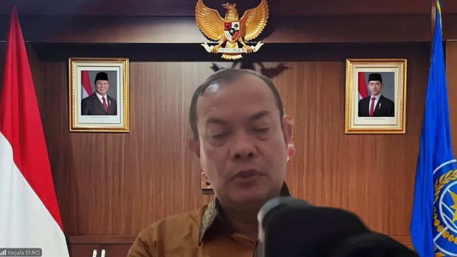 Kepala Badan Meteorologi, Klimatologi, dan Geofisika (BMKG) Teuku Faisal Fathani <b>(BNPB)</b>