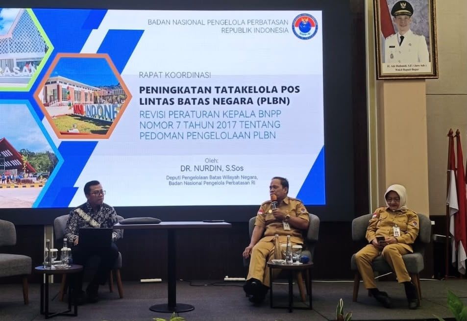 BNPP RI bahas revisi Pedoman Pengelolaan PLBN. 