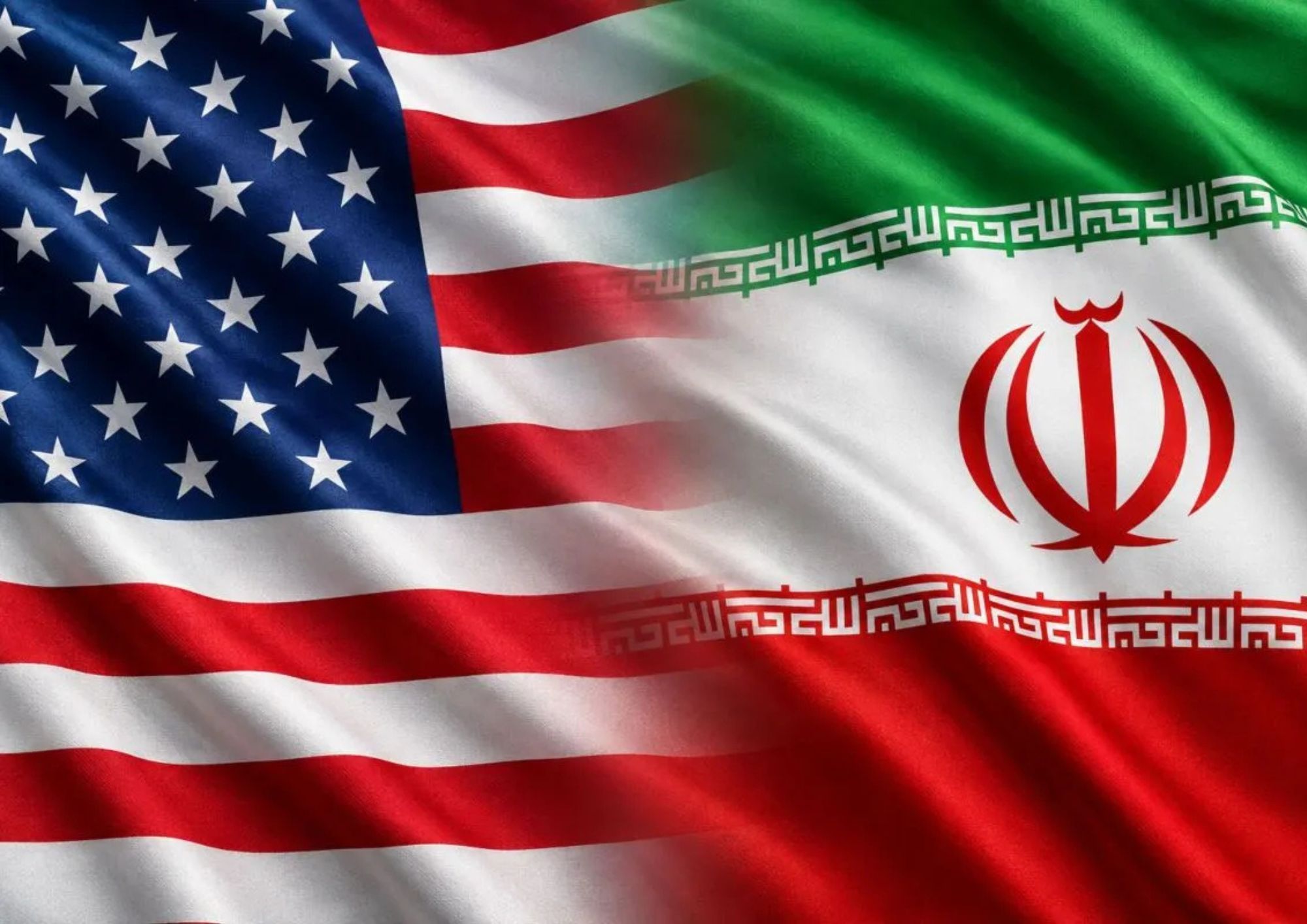 Ilustrasi - Bendera Amerika Serikat dengan bendera Iran. <b>(Antara)</b>