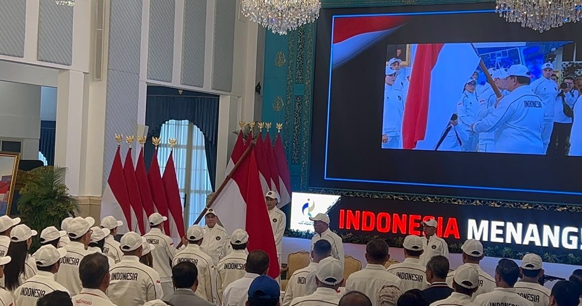 Prabowo Lakuka Pelepasan Kontingen Indonesia untuk ASIAN Games 2026 <b>(NTVnews)</b>
