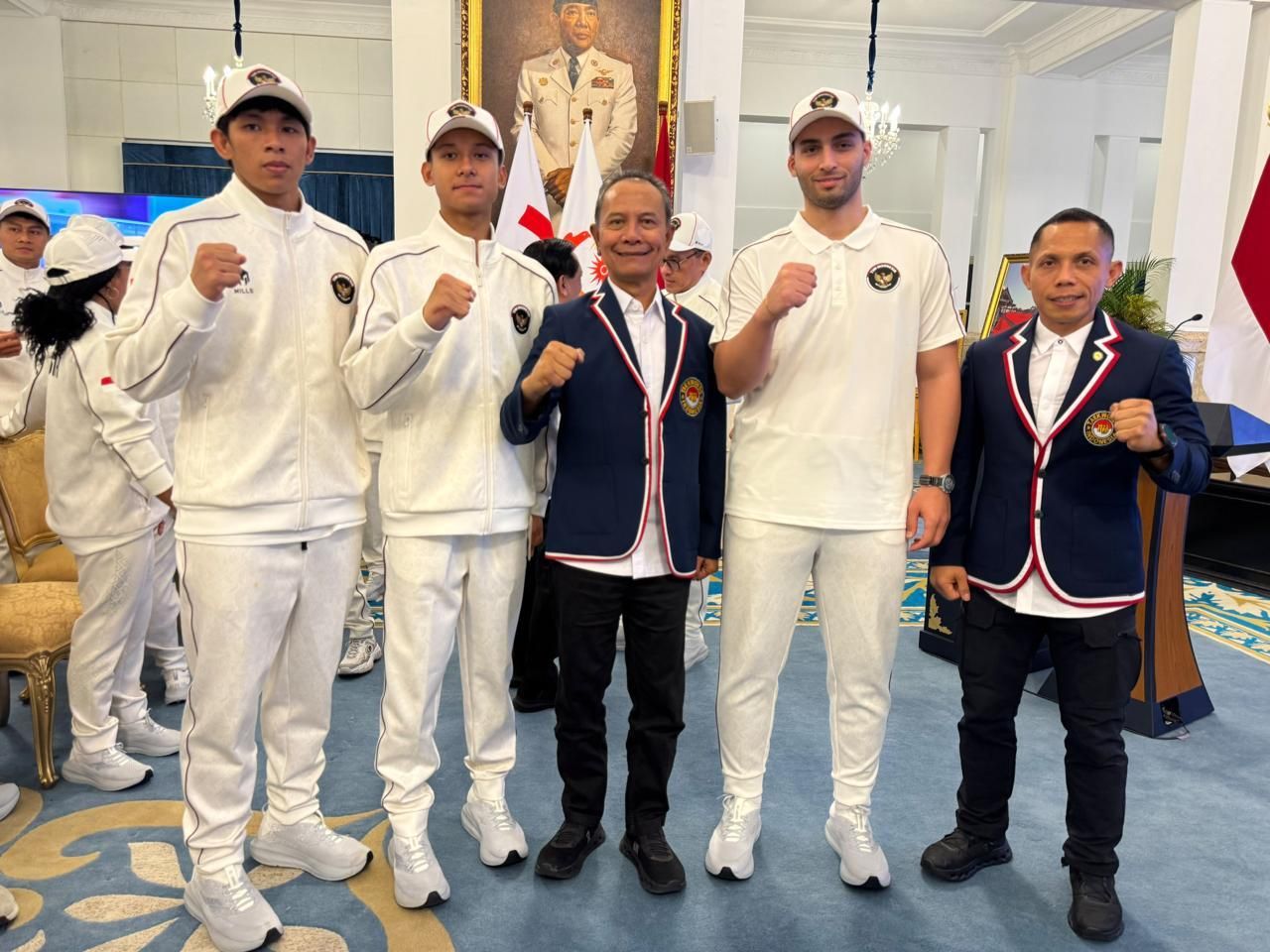 Ketum PBTI Richard Tampubolon Hadiri Pelepasan Kontingen Indonesia ke Asian Games Aichi-Nagoya 2026. <b>(Istimewa)</b>