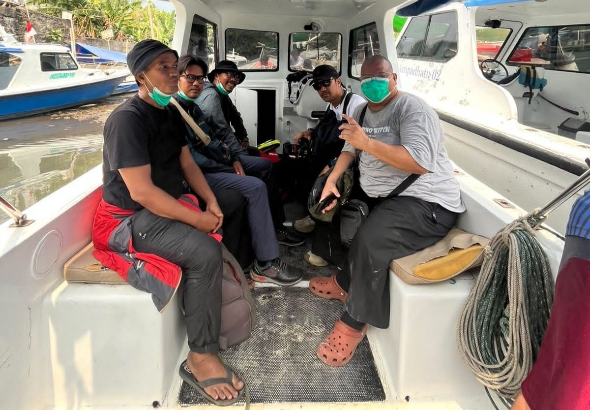 Para jurnalis yang hilang saat hendak liputan erupsi Gunung Anak Krakatau. 